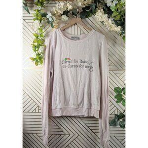 Wildfox 24 Carats Baggy Beach Jumper Pullover Christmas Sweater Rudolph S READ